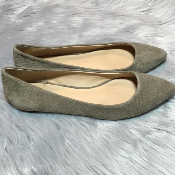 Joes jeans leather point toe ballerina flats 7 M - Picture 4 of 8